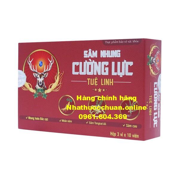 Sâm Nhung Cường Lực Tuệ Linh
