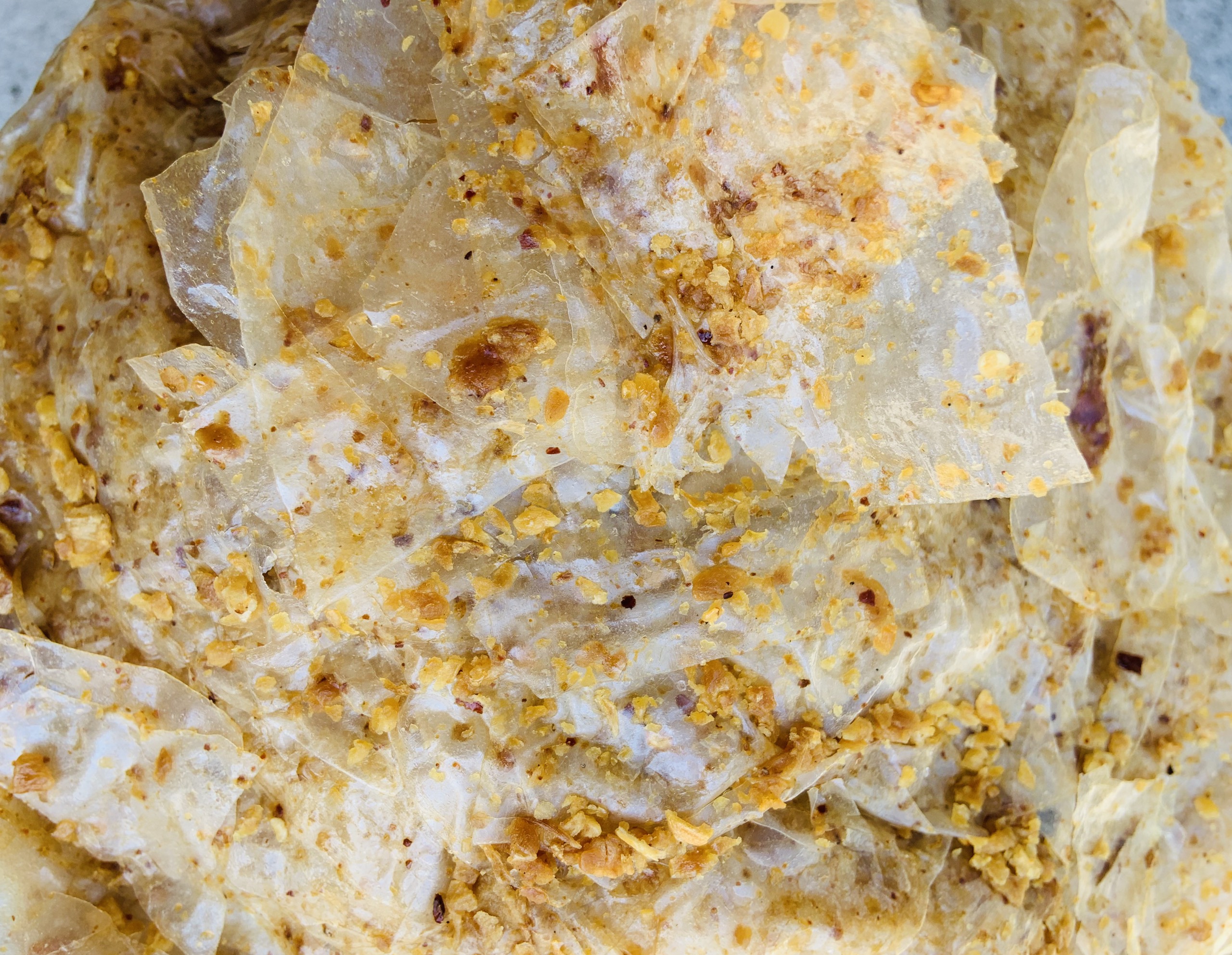 (500gr)Bánh Tráng Trộn Muối Tỏi Xike Chay