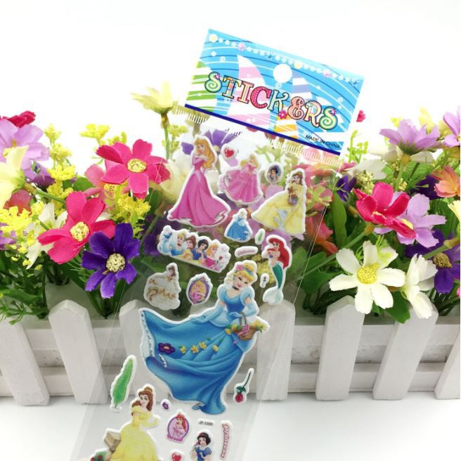[HCM]Sticker Dán Trang Trí Hoạt Hình Công Chúa Disney