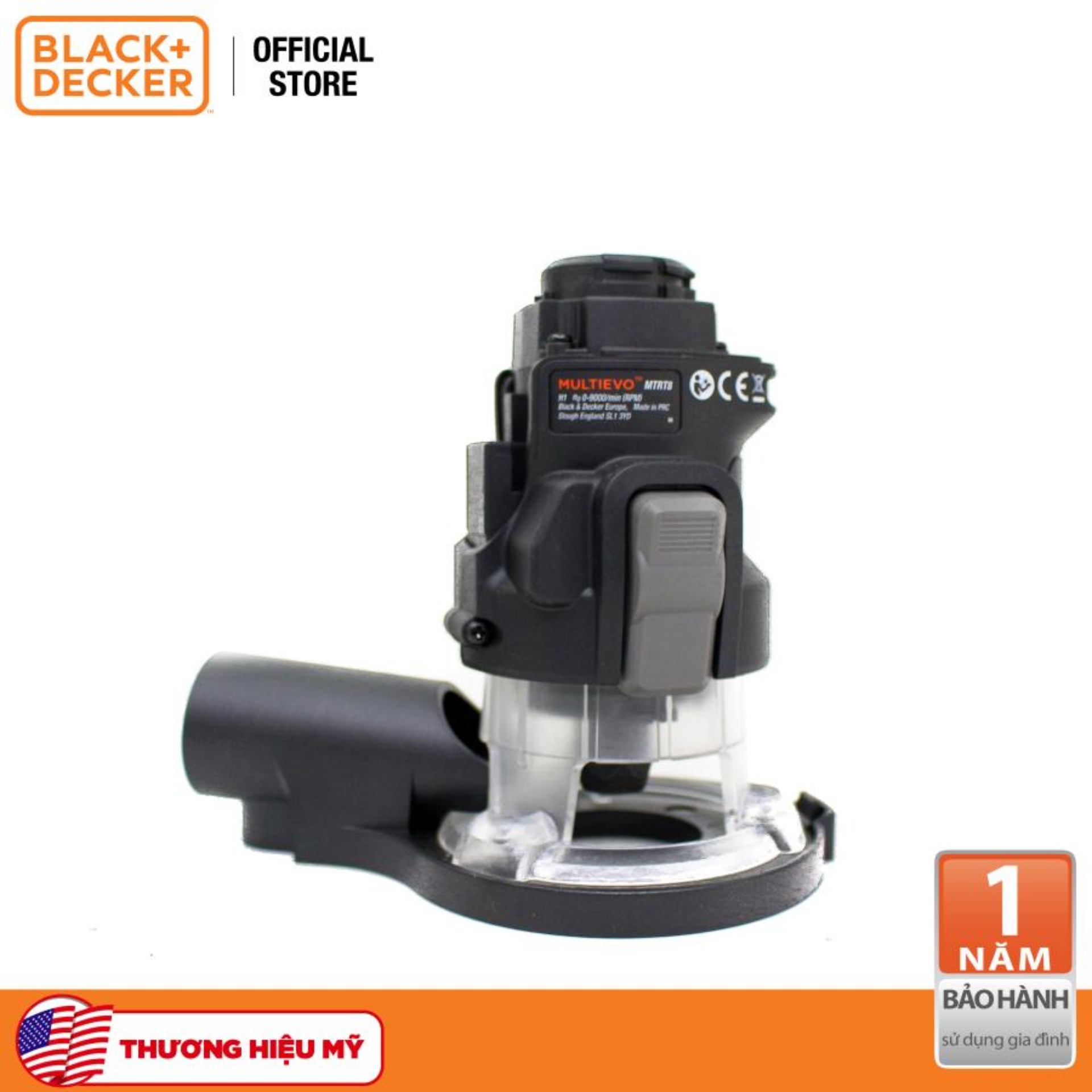 Đầu phay gỗ EVO Black & Decker MTRT8-XJ