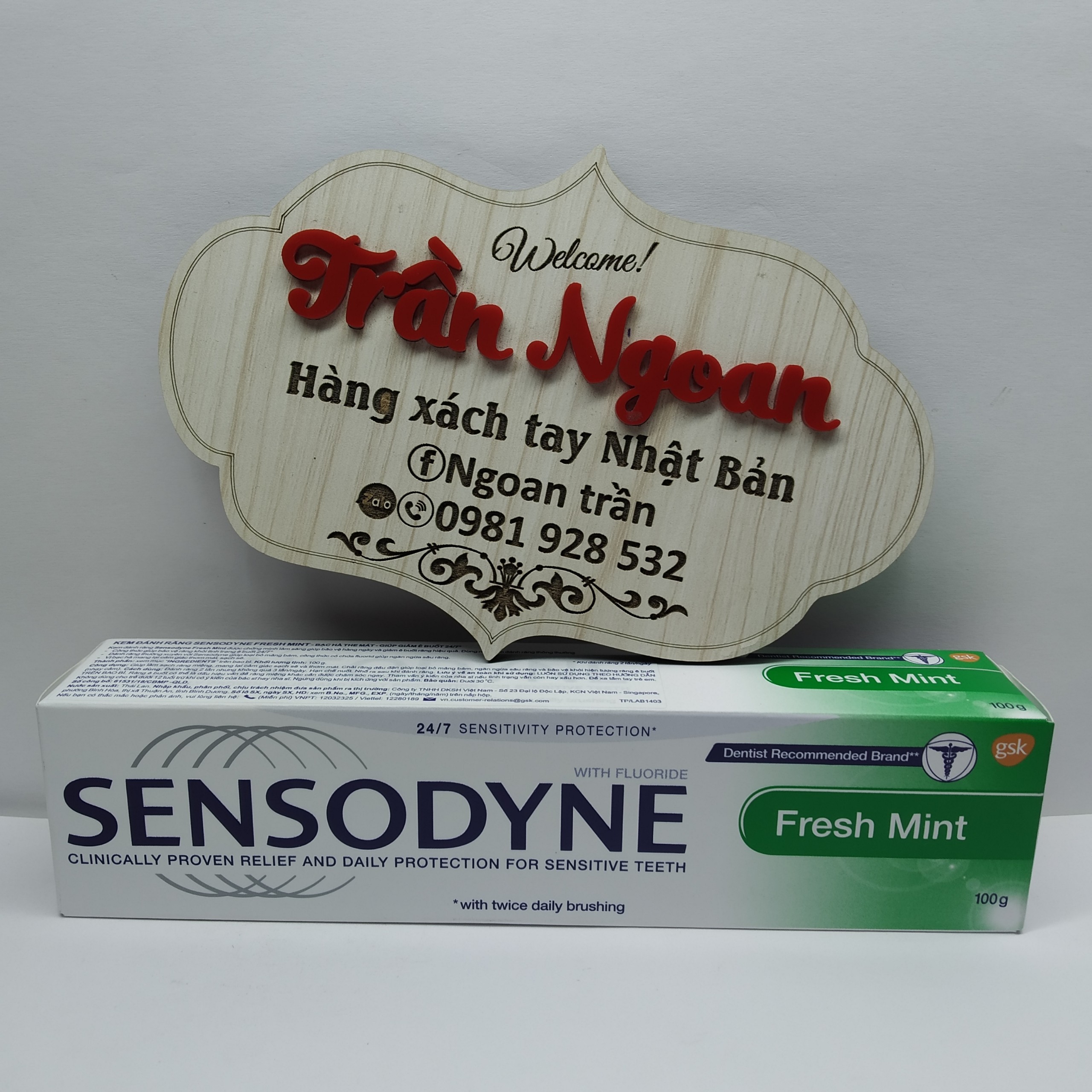 Kem Đánh Răng Sensodyne Fresh Mint - Tuýp 100g