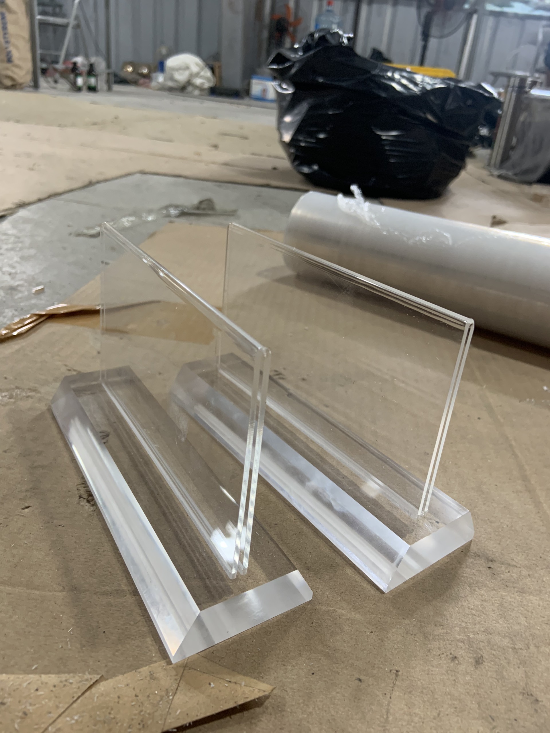Biển chức danh mica Quân Đội