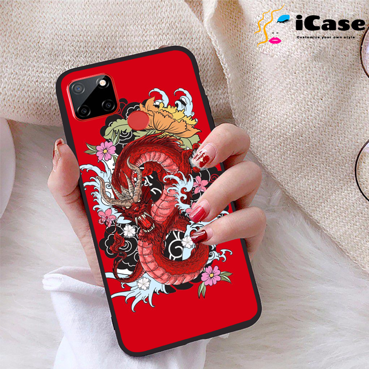 Ốp lưng Realme C12 viền dẻo TPU BST Rong
