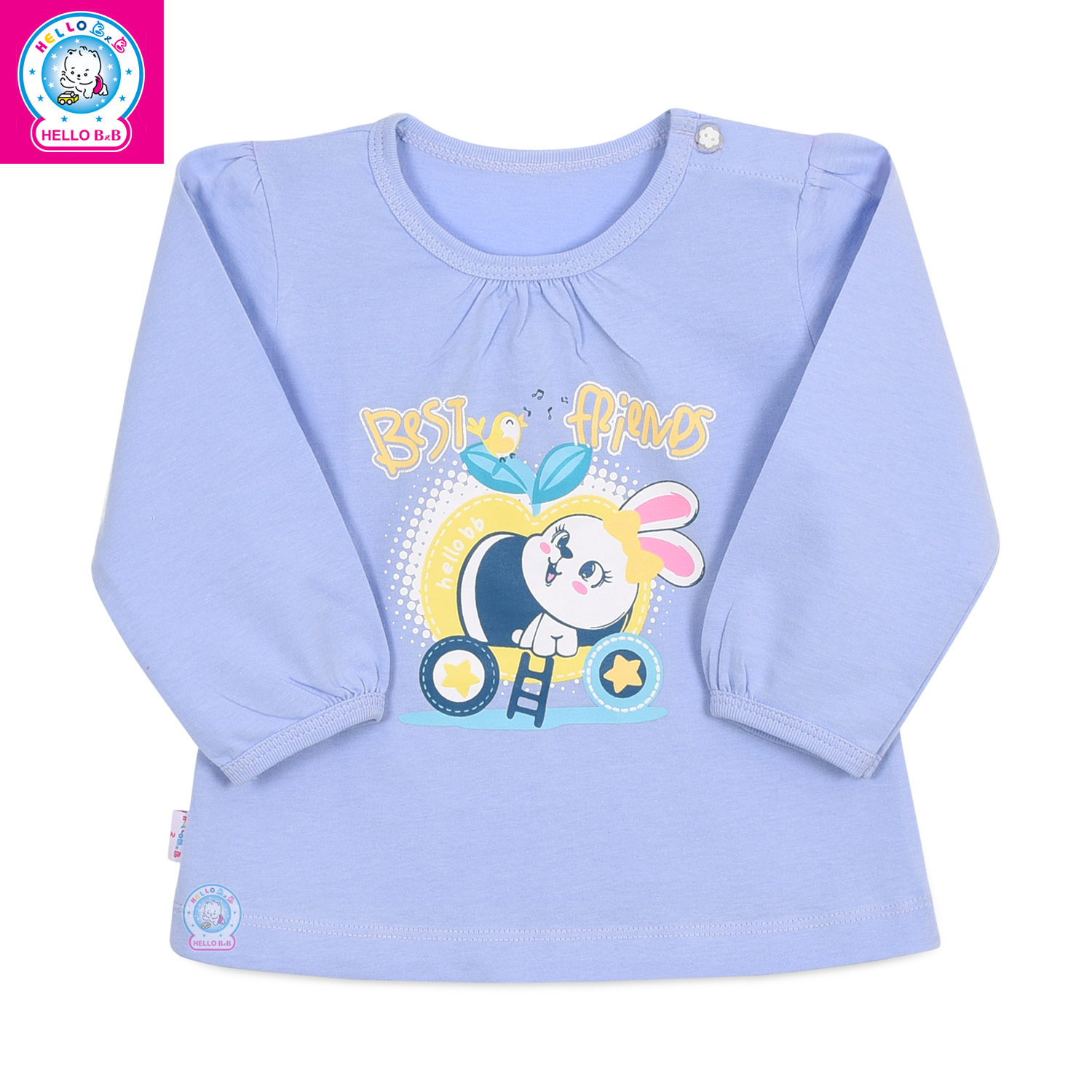 ÁO MÀU BÉ GÁI - TD 1181- HELLO BB