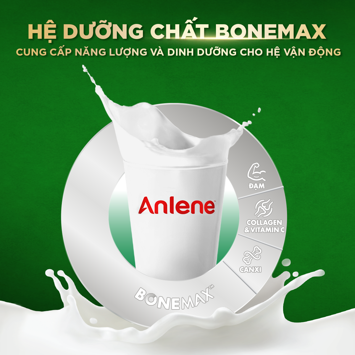 [up to 16% Off up to 175K for Orders from 800K][Freeship 0Vnd Nationwide] Combo of 2 Anlene Vanilla Flavored Powdered Milk 800g