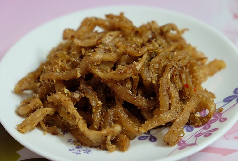 1Kg Củ Cải Muối Cắt Sợi To (Xá Bấu) Sóc Trăng
