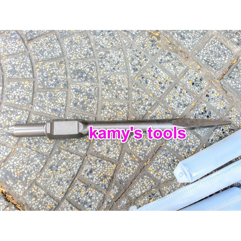 Mũi đục nhọn, dẹp bê tông 30mm cho máy đục bê tông