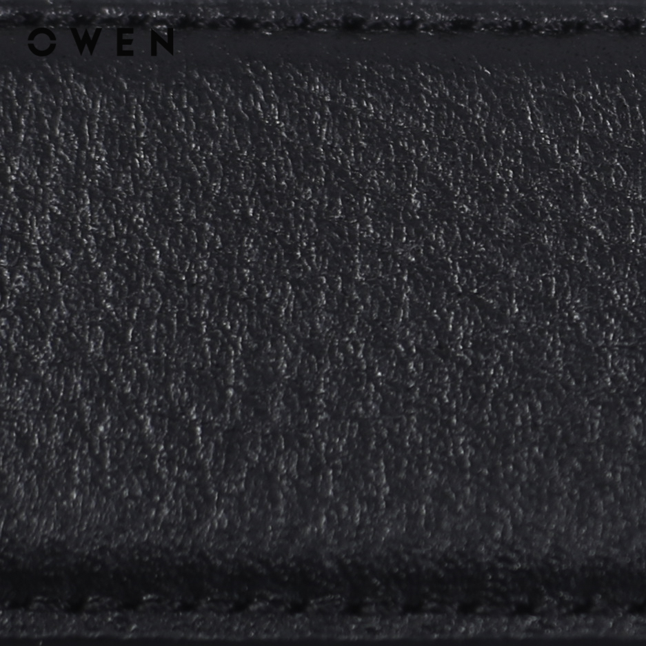 OWEN - Dây lưng BELT232685 màu Đen chất liệu da thật