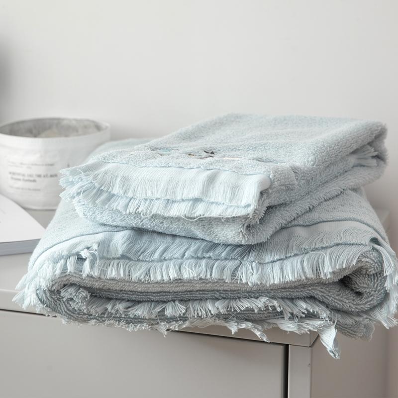 Khăn Mặt Khăn Tắm 100% Cotton Người Lớn Vài Siêu Mềm Cỡ Đại Khăn Rửa Mặt Cá Tính Sợi Mảnh Dày Khăn Mặt