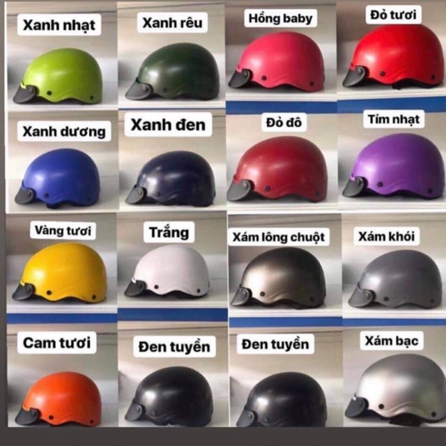 HCM](LOẠI TỐT) NÓN SƠN BẢO HIỂM CAO CẤP NÓN THIẾT KỆ ĐỘI THOẢI MÁI THẤM HÚT  MỒ HÔI - CAM KẾT Y NHƯ HÌNH (BẢO HÀNH 12 THÁNG + BAO ĐỔI TRẢ