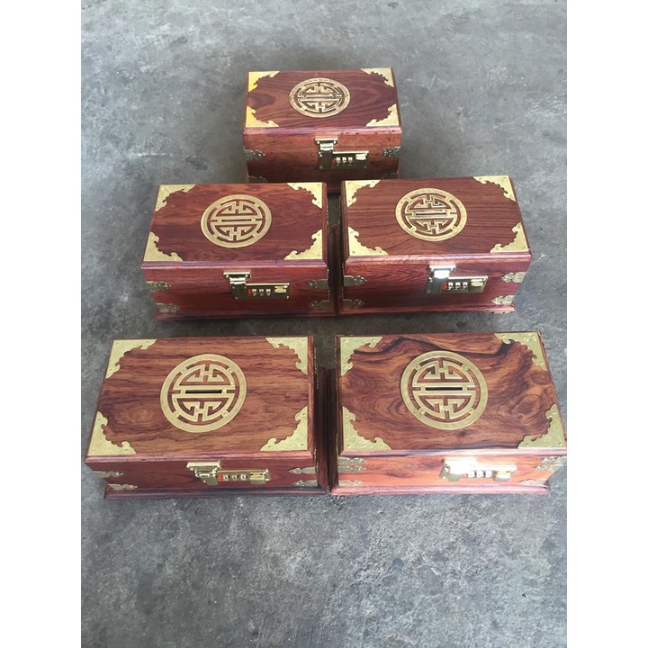 HỘP TIẾT KIỆM LÀM BẰNG GỖ HƯƠNG CAO CẤP - TẶNG 1 VÒNG ĐEO TAY