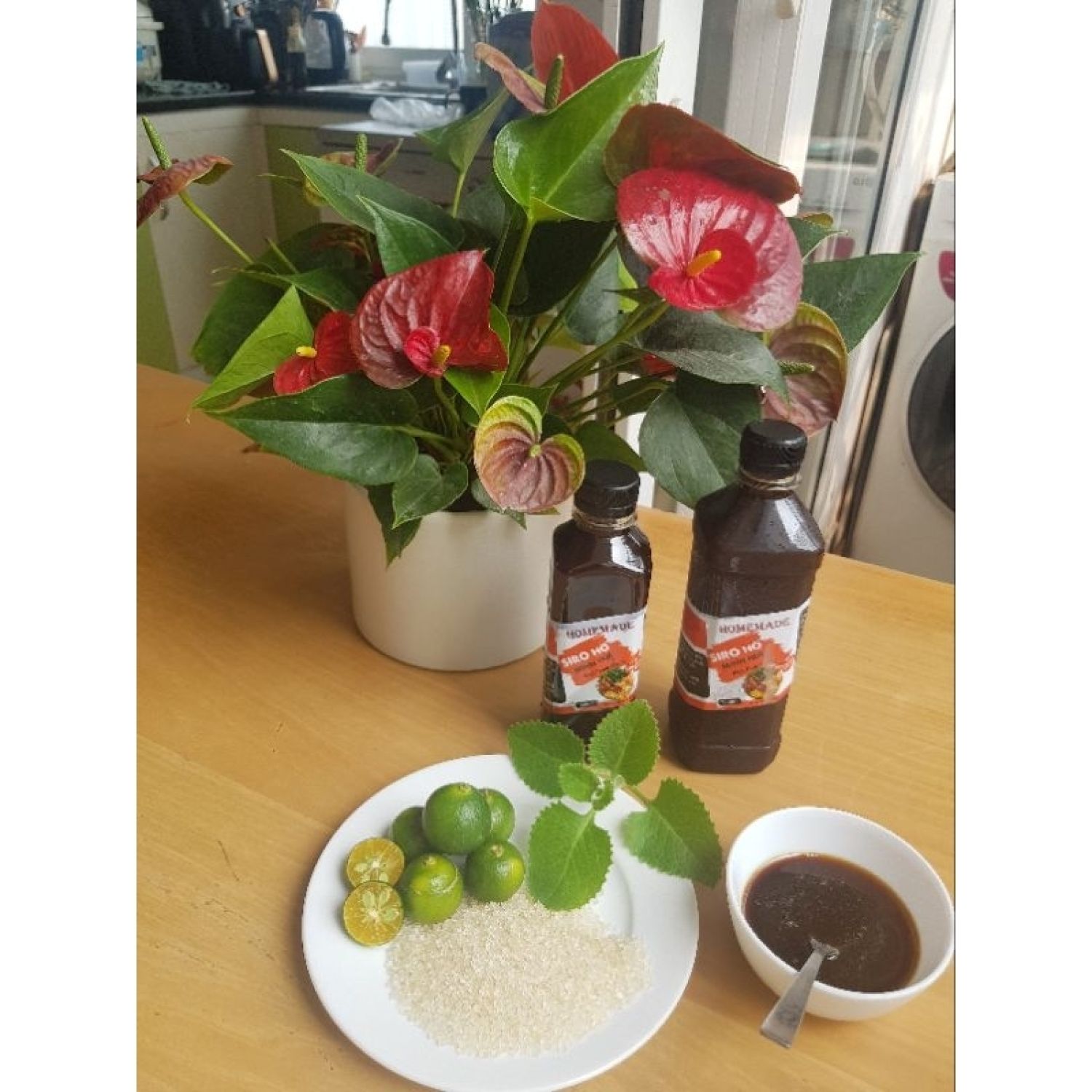 Siro ho húng chanh Minh Huệ 330ml
