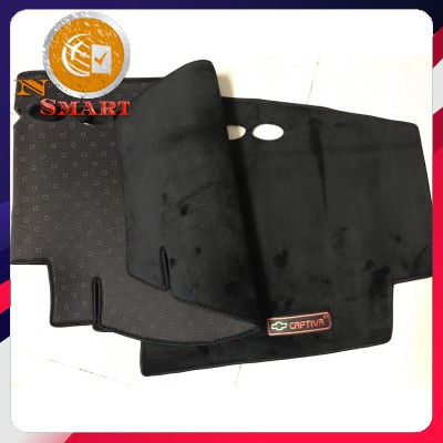 Chevrolet- captiva 2007-2018 - thảm chống nắng taplo nhung