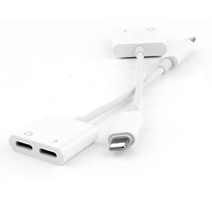 Cáp Chuyển Iphone Cổng Lightning Ra 2 Đầu Lightning