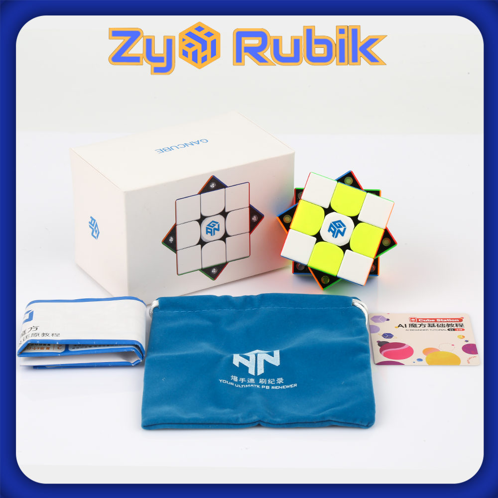 3x3x3 gan 354 m stickerless ver 2 Standard version advanced version magnet-3x3 gan 354 m 3x3 magnet cube-zyo Rubik's