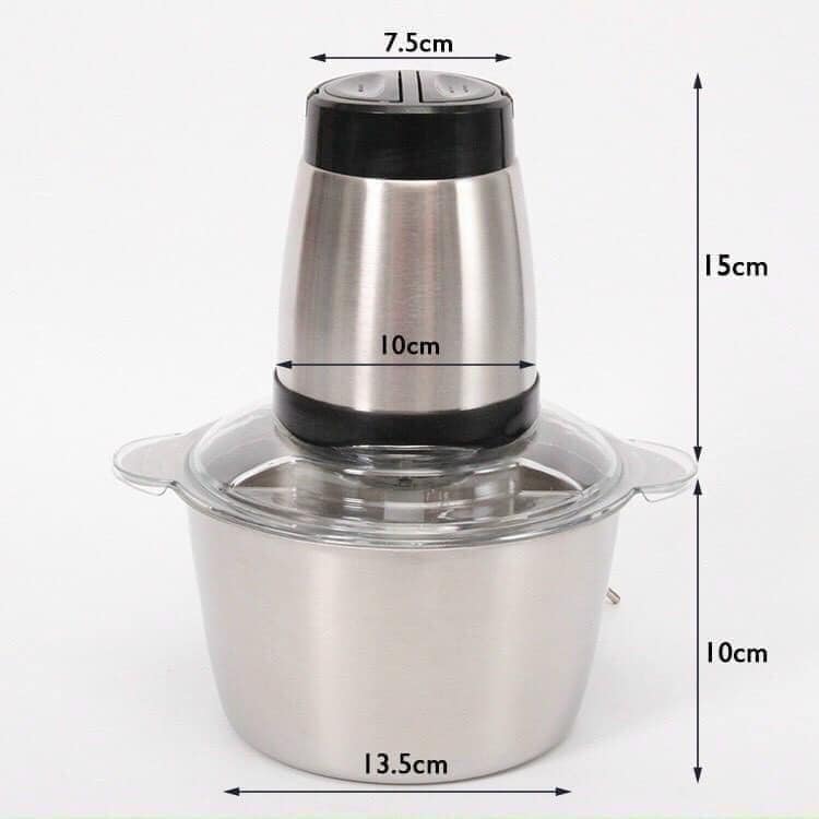 MÁY XAY THỊT CỐI INOX 2 LIT