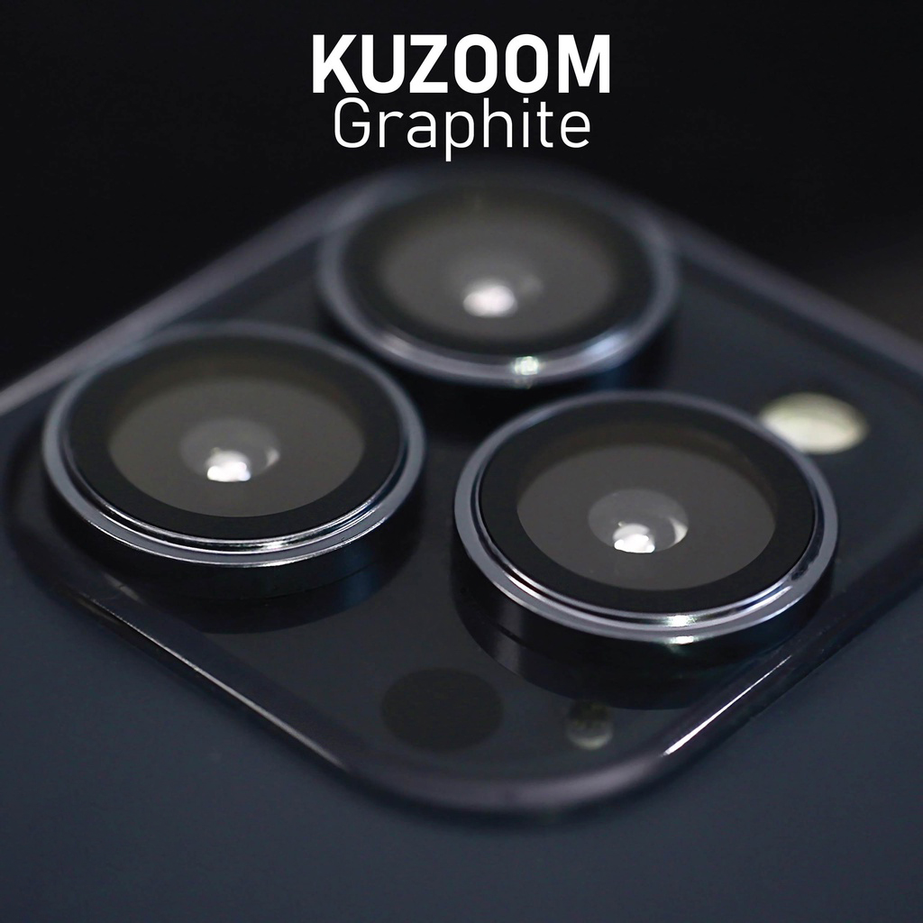 Kính cường lực camera lens kuzoom cho iphone 15 pro max 15 pro 14 pro max 14 pro 14 max 13 pro max 13 pro 12 pro max 11 pro max