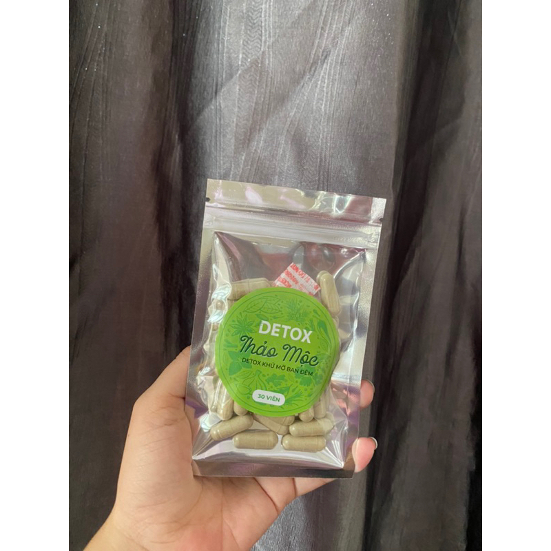 Viên cốt mỡ bụng khử mỡ detox bạn đêm