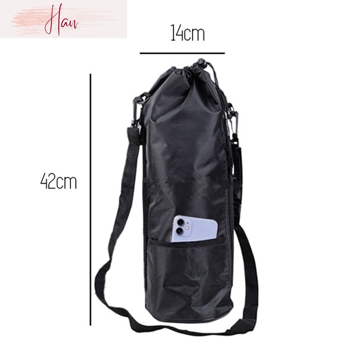 Phukienhanhan Túi Đựng Tripod, Gimbal, Bình Giữ Nhiệt Từ 1800ml đến 2500ml Đường Kính Dưới 14cm Chất Liệu Vải Nylon Dày.