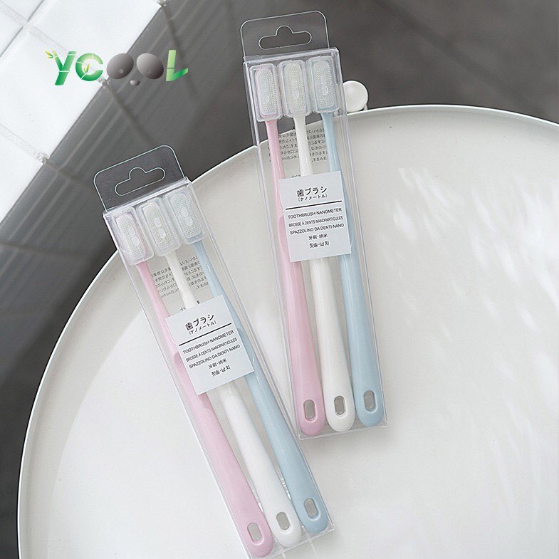 Bàn Chải Đánh Răng Muji (Hộp 3 Chiếc)