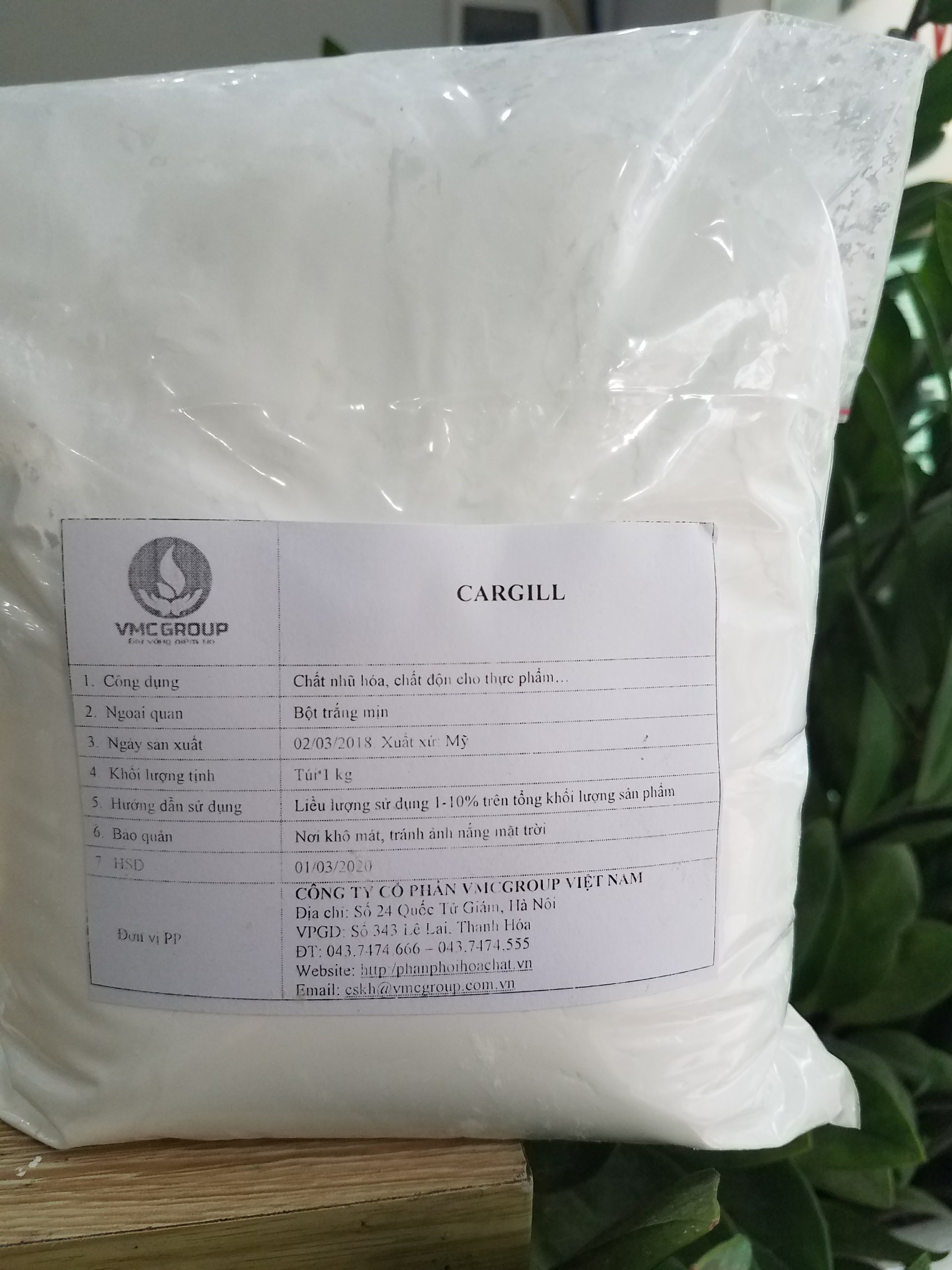 1kg- BỘT CARGILL- BỘT BIẾN TÍNH MỸ
