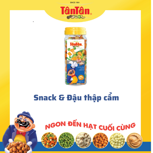 Snack và Đậu thập cẩm Tân Tân hũ 200g