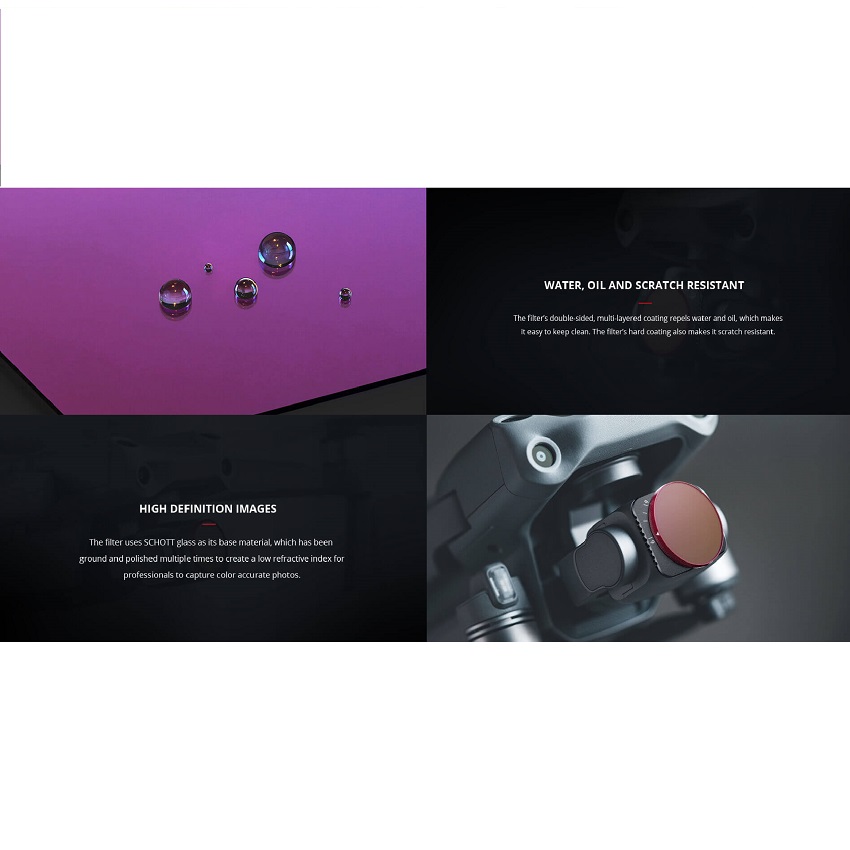 Kính lọc Mavic Air 2S VND Filter (2 to 5 stop) – PGYtech