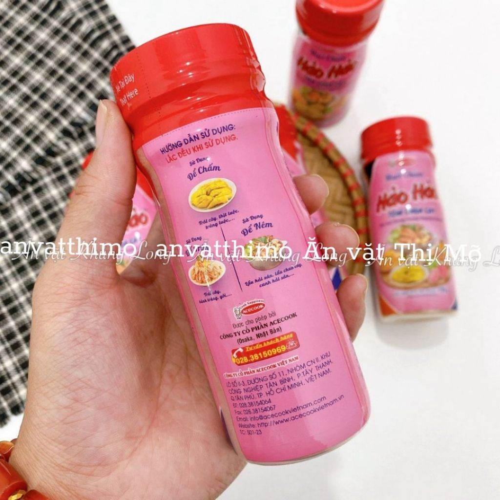 Muối hảo hảo chấm chua cay hàng chính hãng (hũ 120gr)