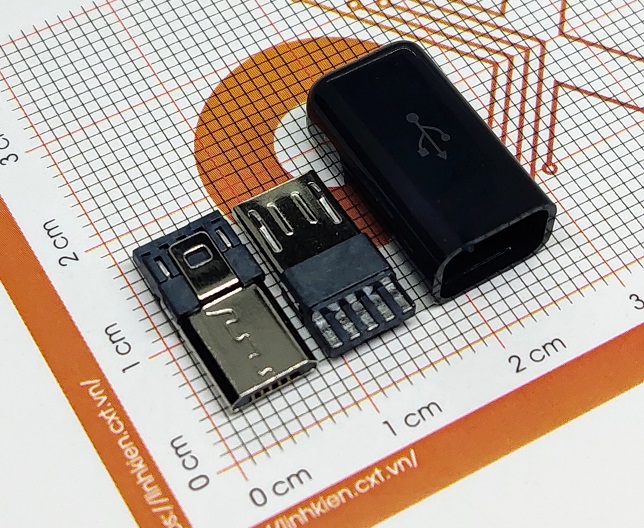 Đầu microusb đực