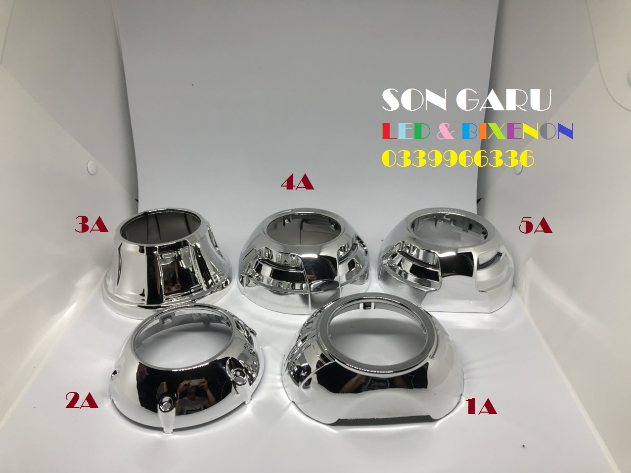 Chụp xi 3 inch cho bi cầu
