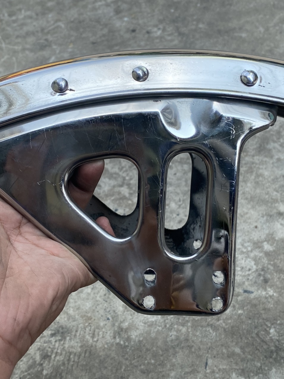 CẶP DÈ TRƯỚC - SAU XE WIN 100 INOX