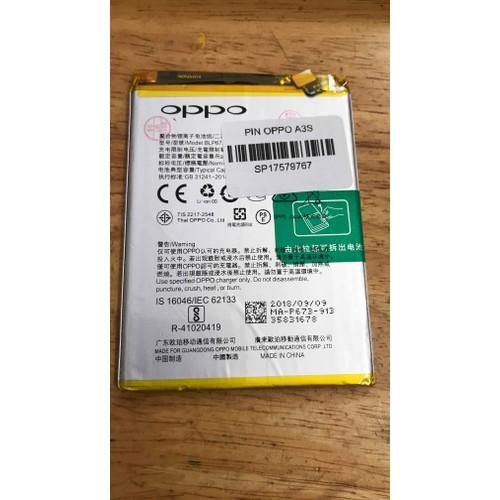Pin điện thoại oppo A3S -BLP673 zin