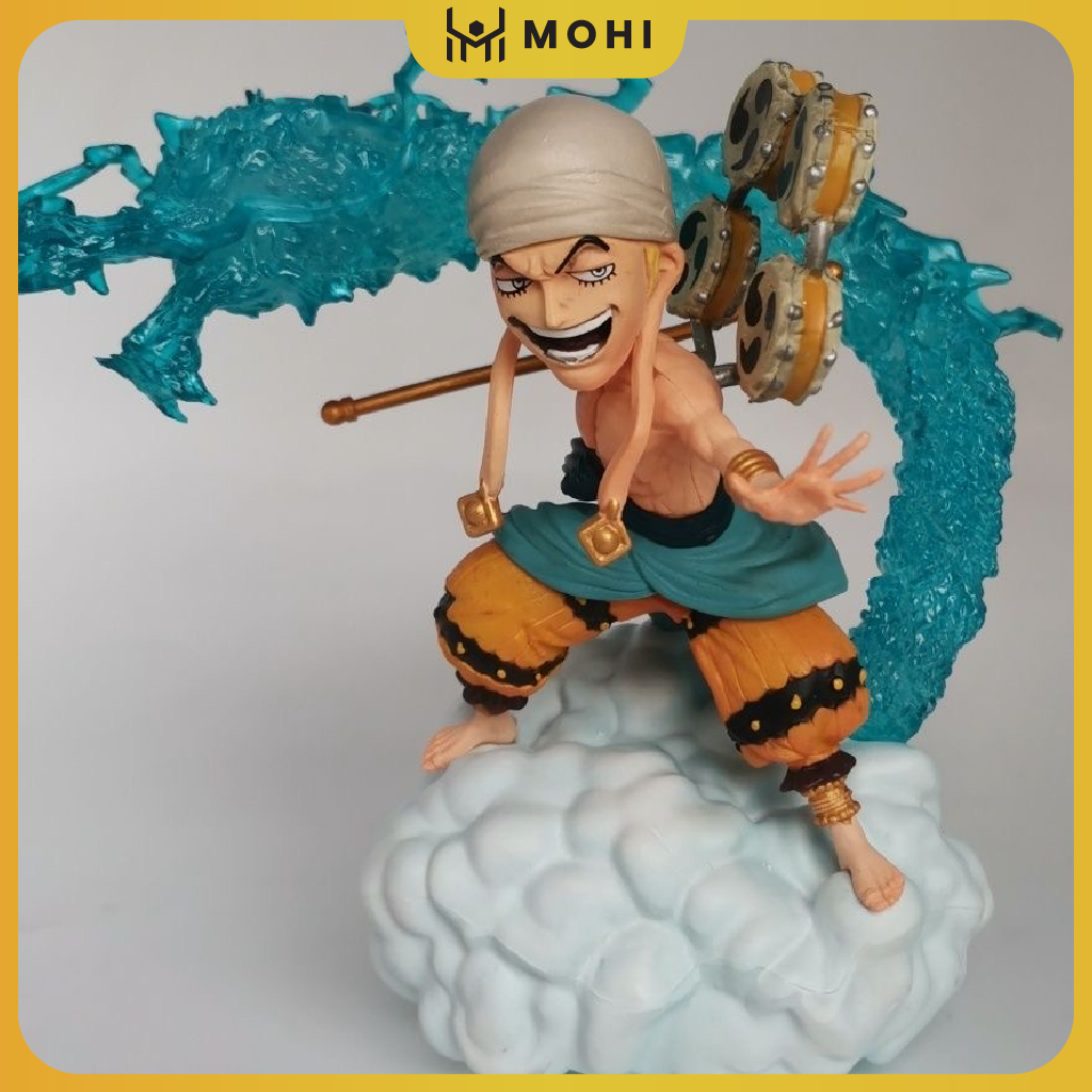 [Có BOX - Có Bản LED] Mô hình chibi Enel chúa trời - Cao 12CM - One Piece