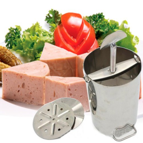 Khuôn làm giò chả bằng inox không gỉ loại 1kg, 2kg, Khuôn đúc giò bằng tay tại gia đình, Khuon lam gio cha bang inox khong gi loai 1kg, 2 kg, Khuon duc gio bang tay tai gia dinh