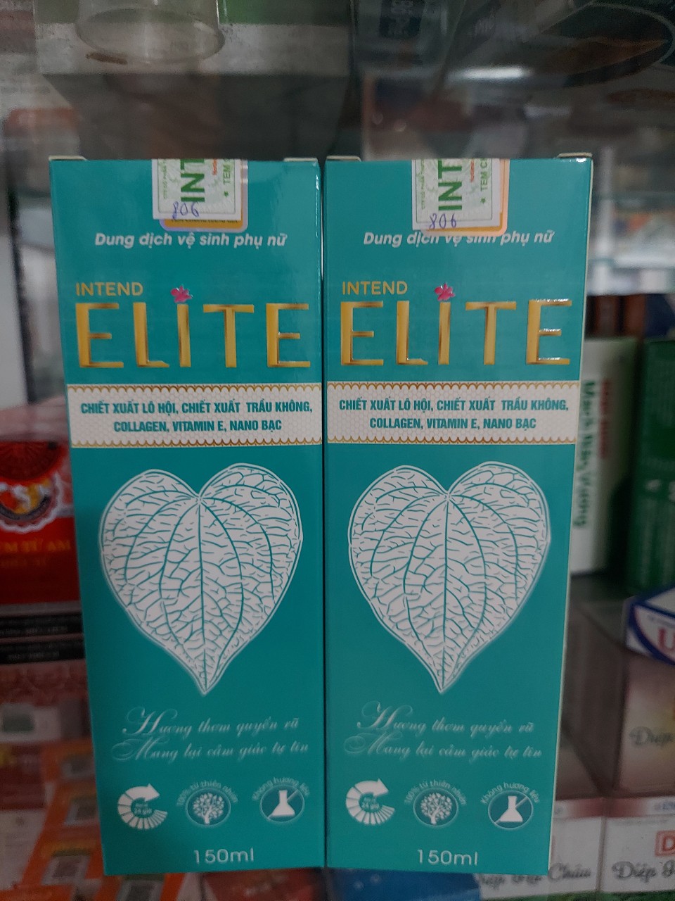 Dung dịch vệ sinh phụ nữ Intend Elite, chai 150ml