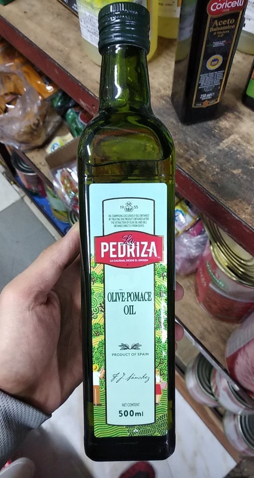 Dầu olive pomace hiệu La pedriza 500ml