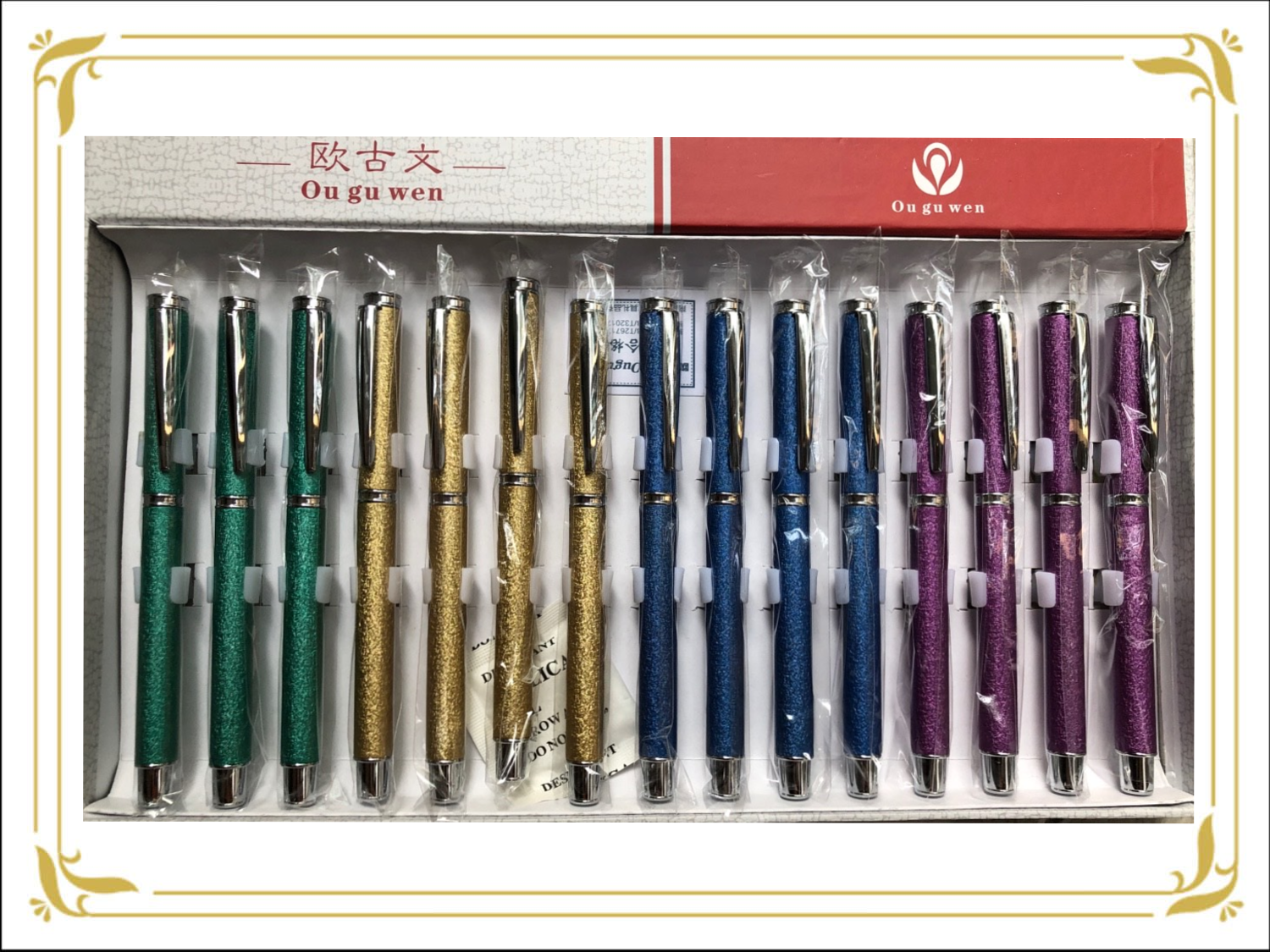 Hộp 15 cây viết máy luyện chữ đẹp nét thanh nét đậm 860