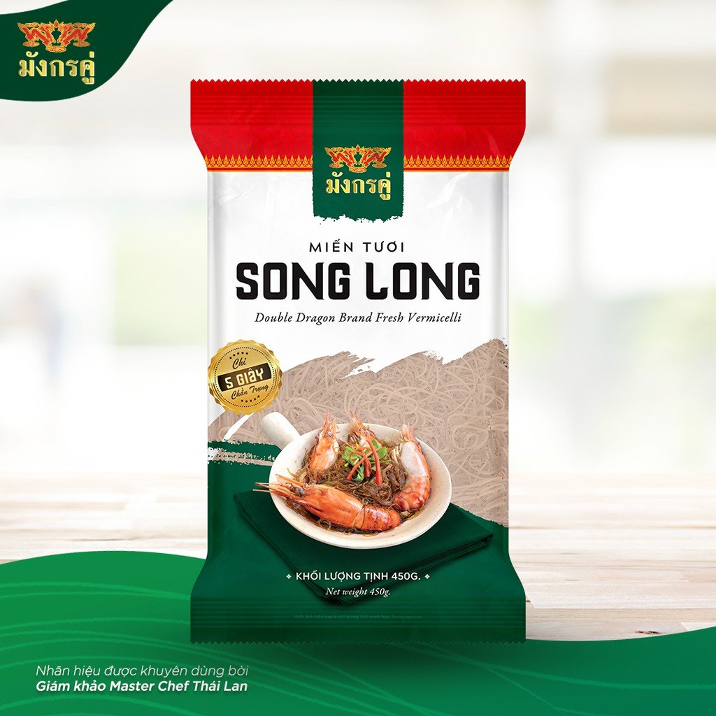 Miến Thái tươi Song Long 450g