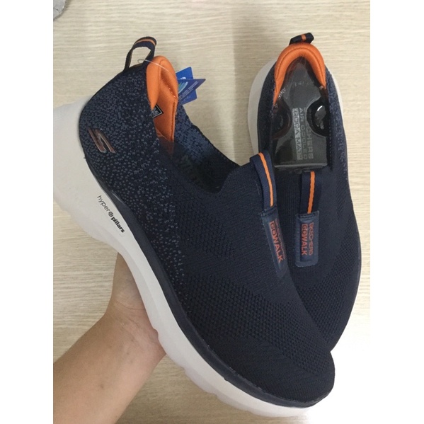 Giày len Skecher gót muối tiêu nam