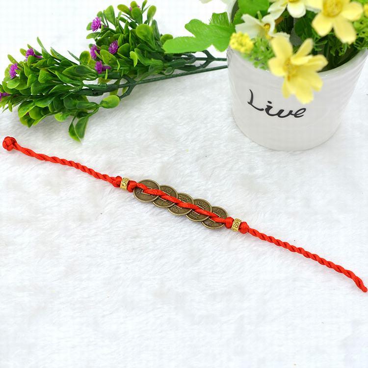 Vòng dây đỏ tiền tài lộc XM09