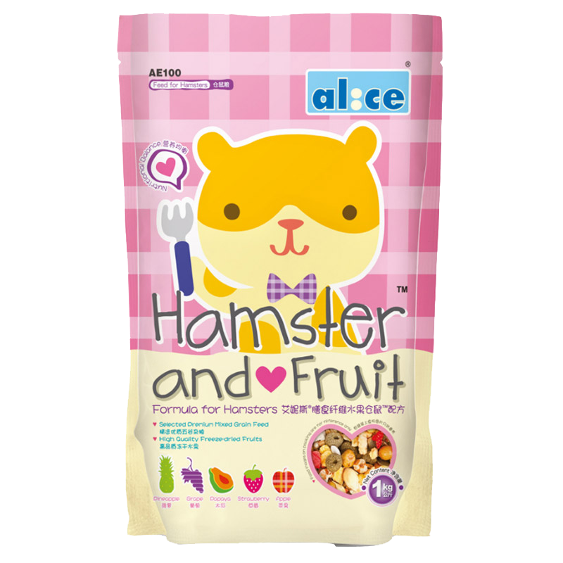 [HCM]Thức Ăn Trái Cây Cho Hamsters Trưởng Thành