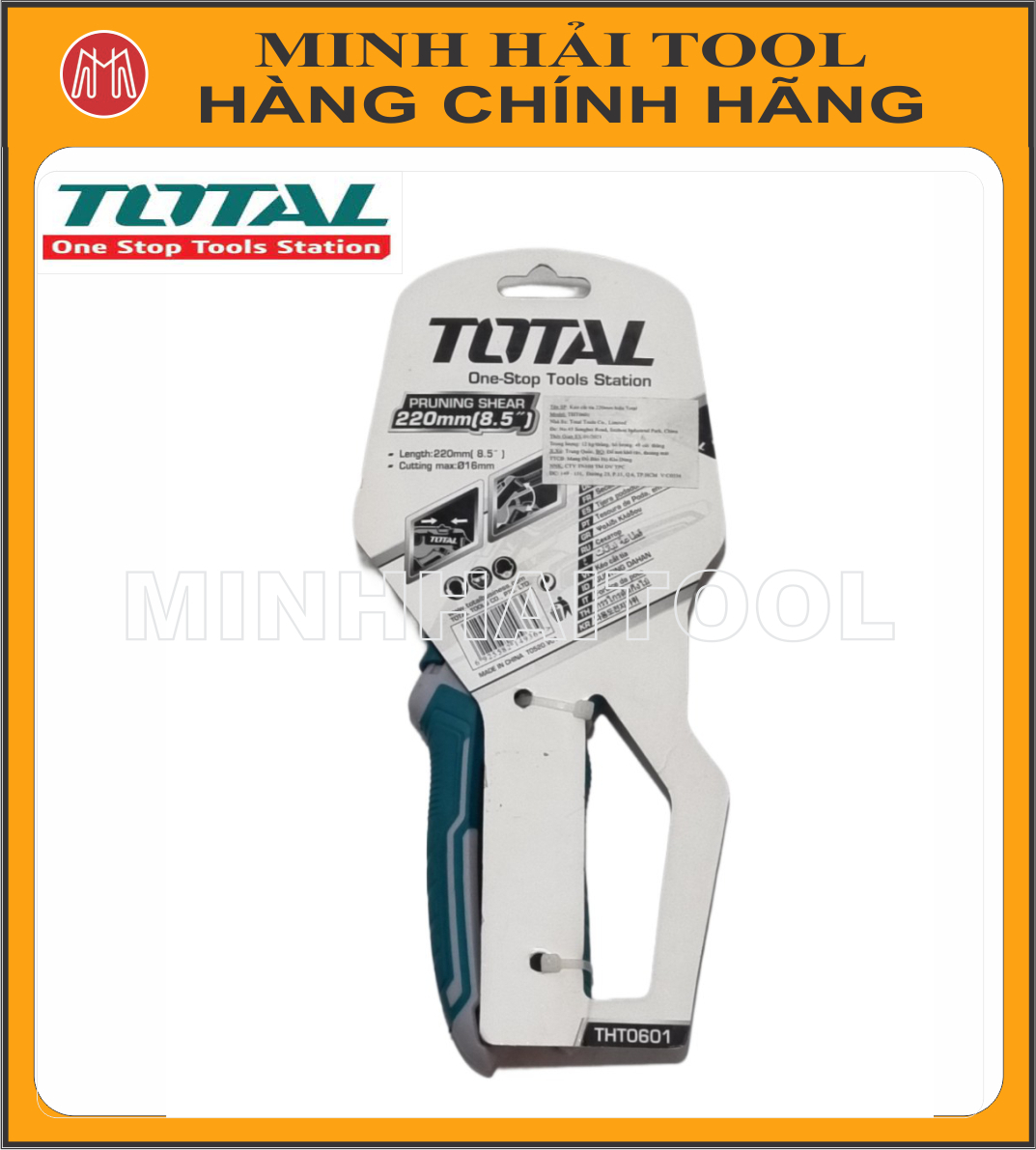 Kéo cắt tỉa 220mm TOTAL THT0601