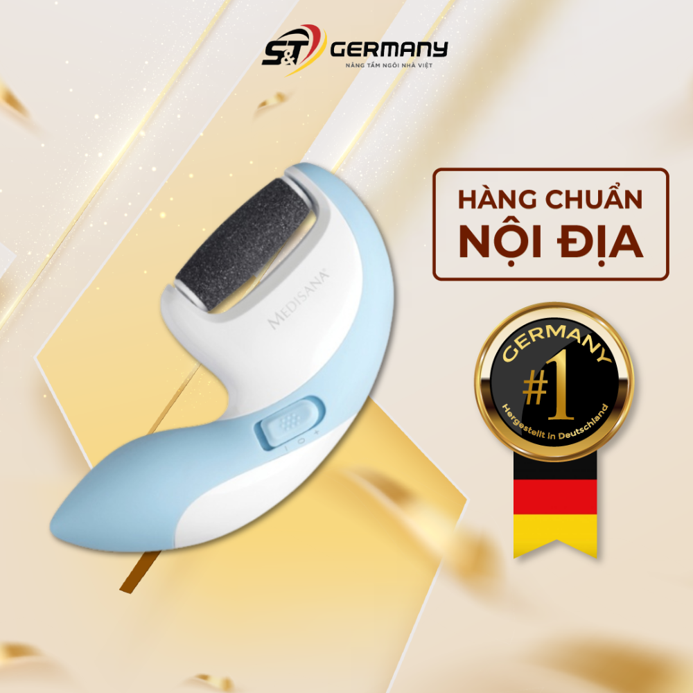 Dụng cụ làm sạch gót chân và khuỷu tay nội địa đức medisana cr 870 88576. máy chà gót chân germanysnt 430016