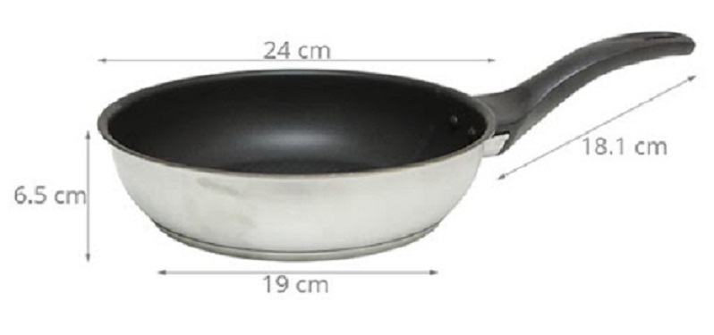 Chảo Chống Dính fivestar 24cm