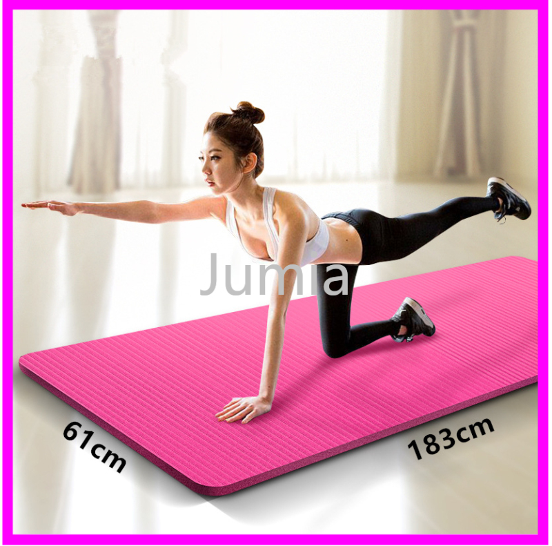 Bảng giá 【Hàng Có Sẵn】Thảm Yoga Thảm tập Yoga Gym dày 10mm TPE (kèm túi đựng+dây đeo)