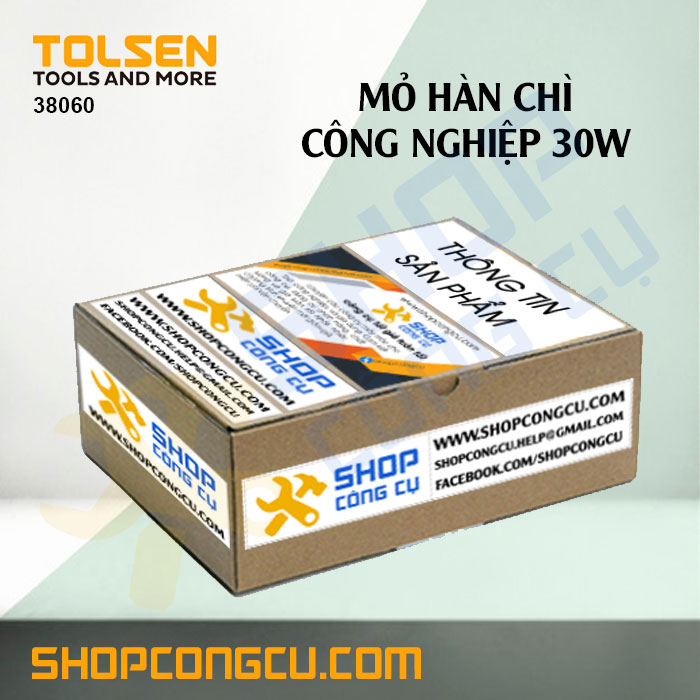 [HCM]Máy hàn chì công nghiệp 30w Tolsen 38060