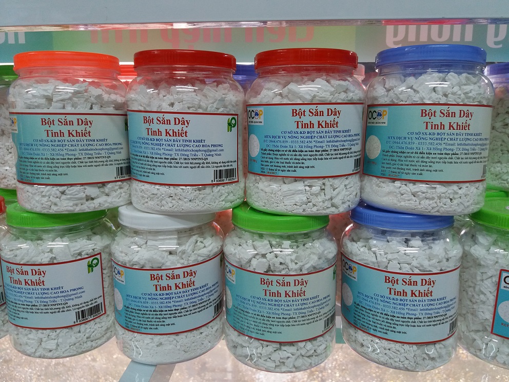 Bột sắn dây tinh khiết - Hộp 500 g