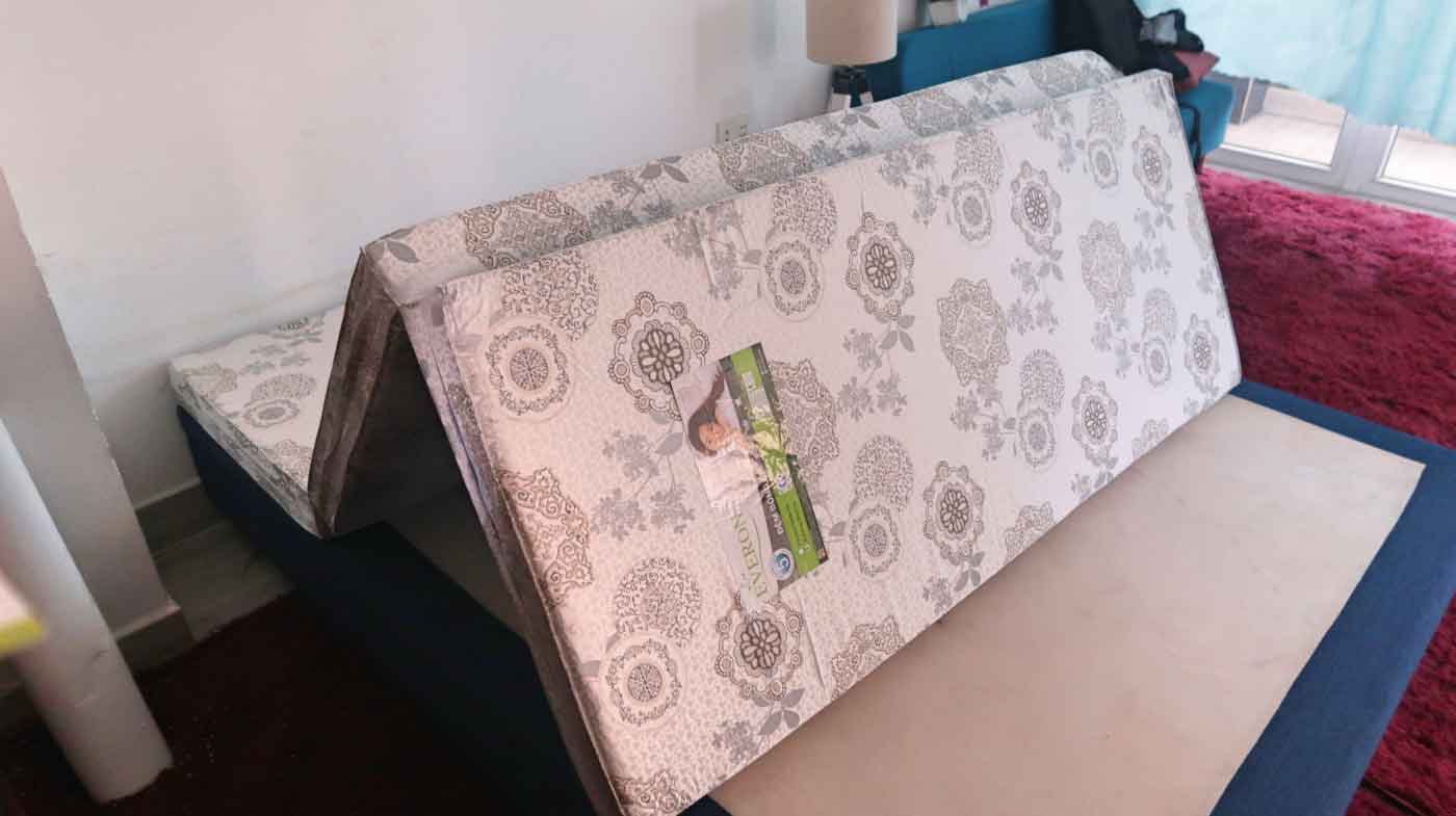 Nệm bông ép Everon Ceramic kích thước 160x200x14cm STNT02