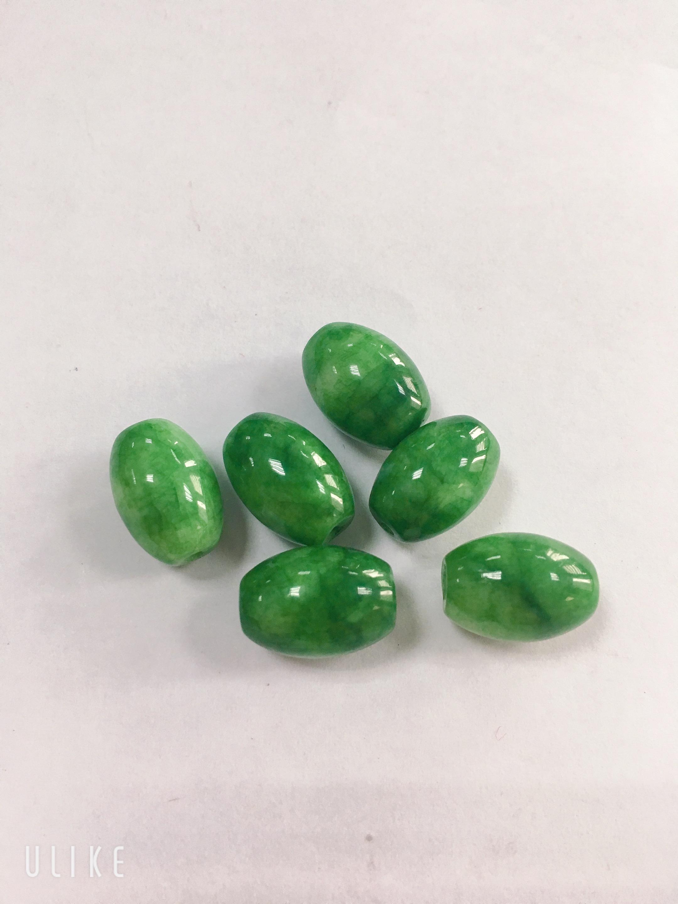 Lu thống Ngọc Cẩm Thạch (Ngọc Bích) size 1.0 *0.8