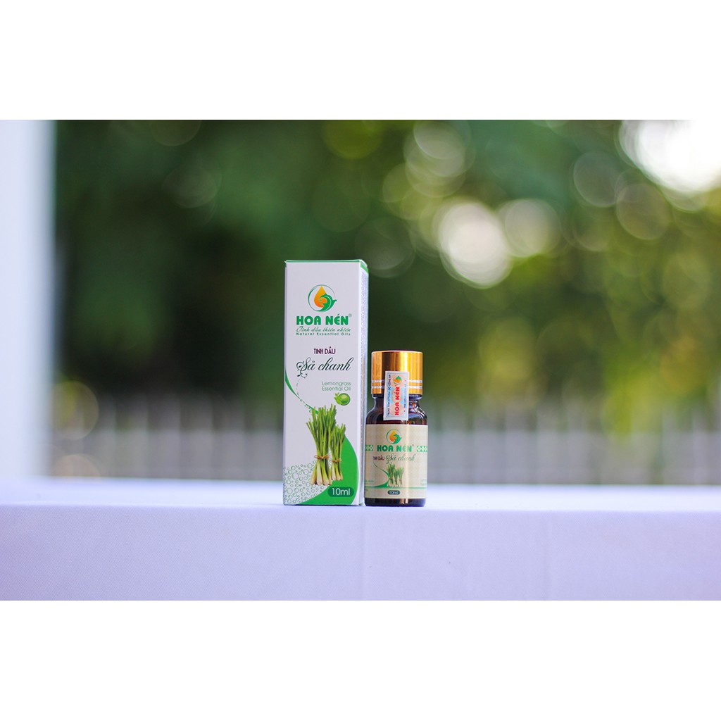 [Mã HOANEN20 giảm 20K] Tinh dầu sả chanh 10ml - Hoa Nén